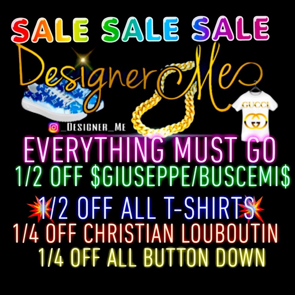 CLEARANCE EVERYTHING MUST GO‼️